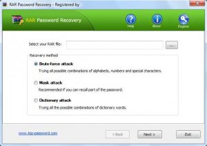 crack self extracting exe password software